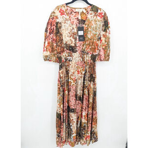 Talisman Dress Women Medium Halo Enchanted Patchwork Maxi Artsy Boho Cottagecore